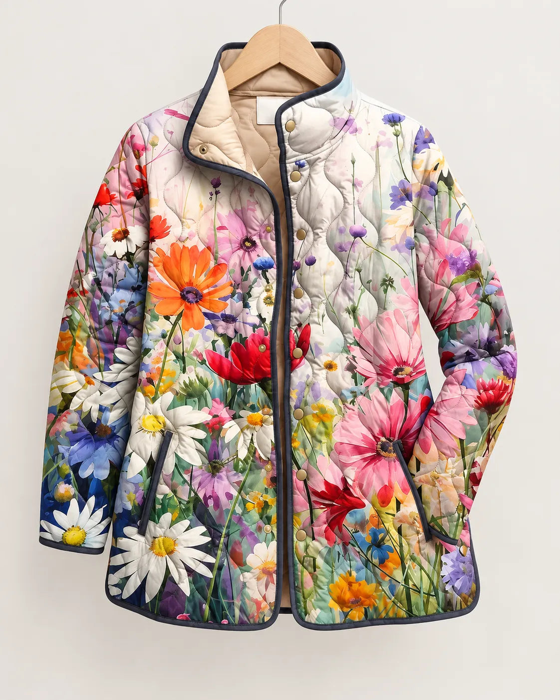 Camille Paisley Quilted Jacket