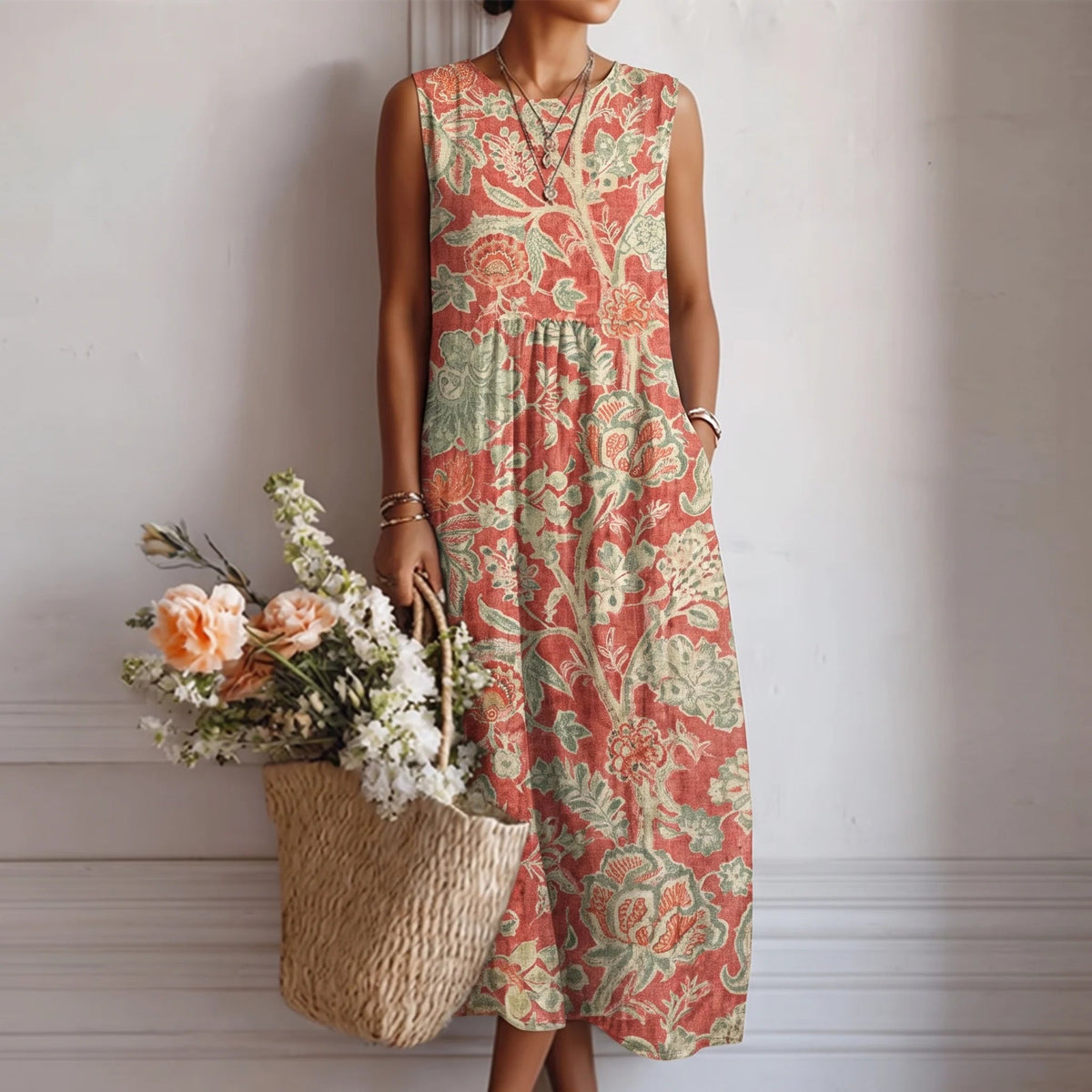 Seraphina | Flowing Midi Dress