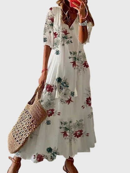 Amalia™ | Boho Vintage Summer Dress