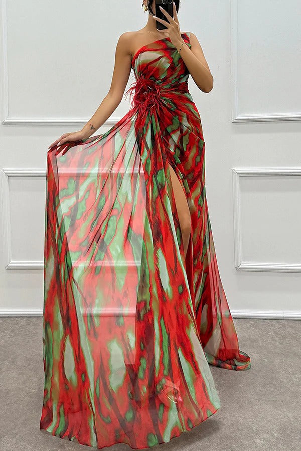 Diane & Susan™ | Vibrant Draped Dress