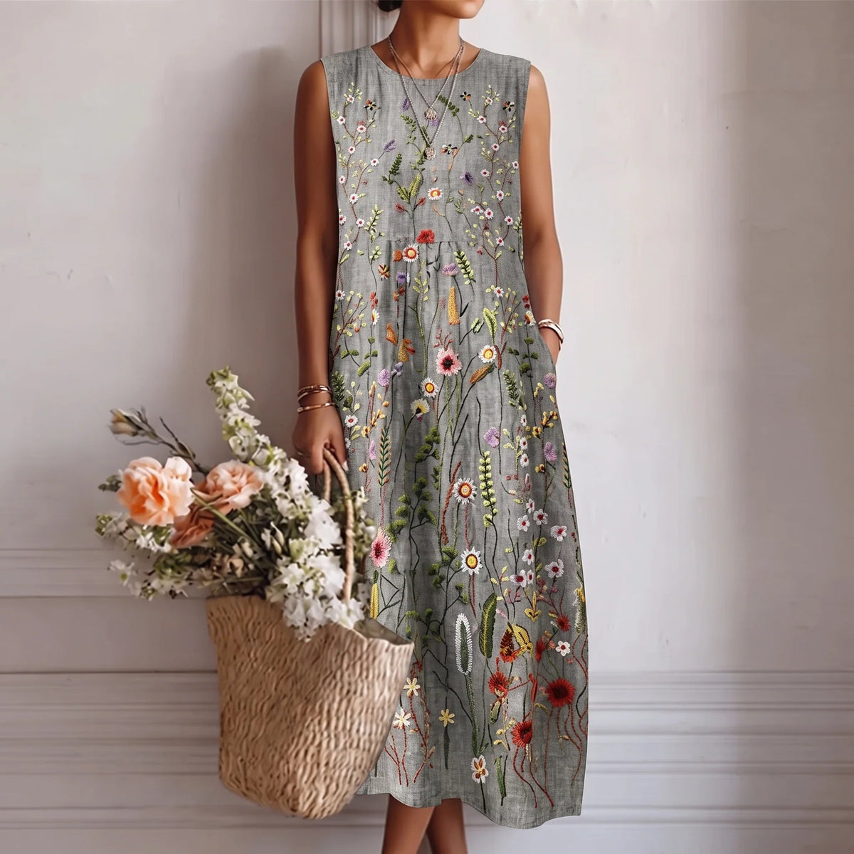 Seraphina | Flowing Midi Dress