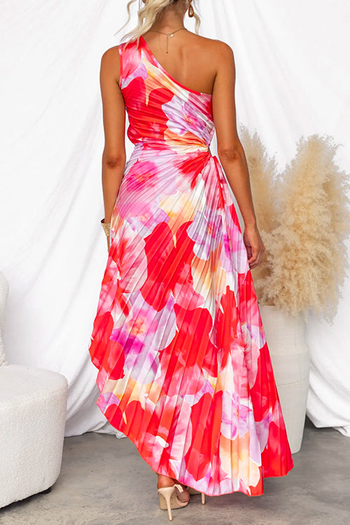 Diane & Susan™ | Vibrant Tropical Evening Dress
