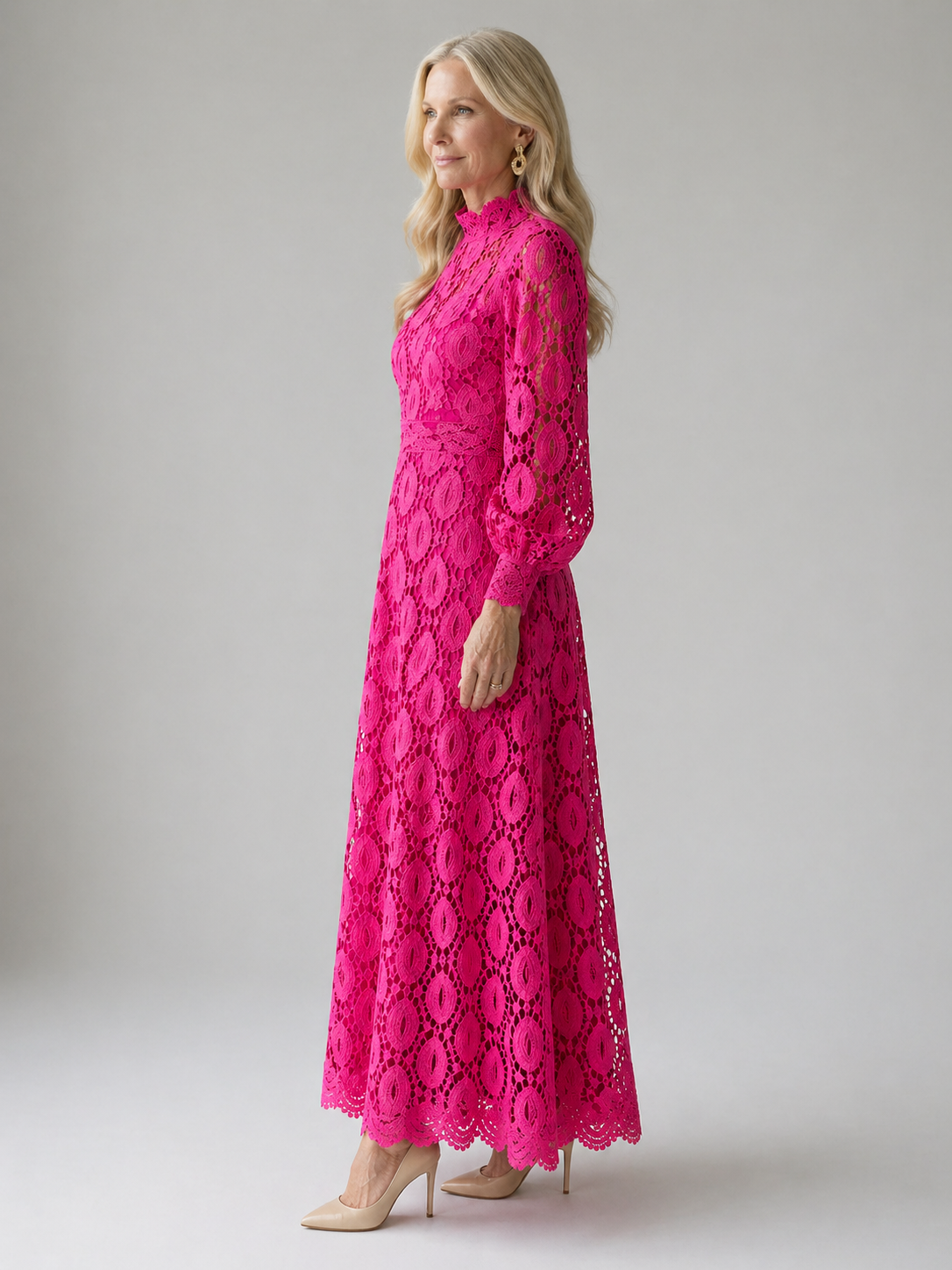 Diane & Susan™ | Lace Midi Dress