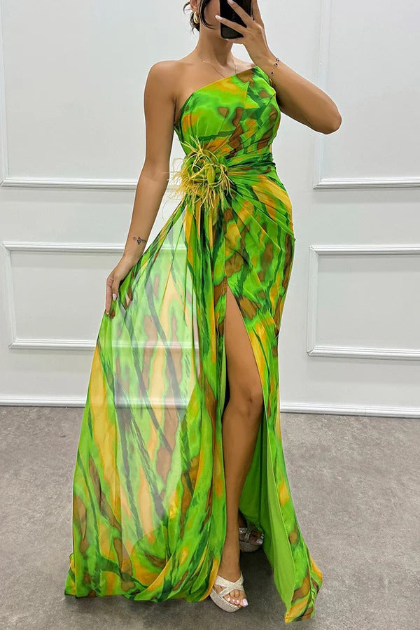 Diane & Susan™ | Vibrant Draped Dress