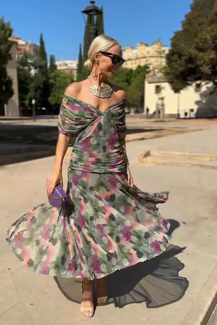 Esmé™ - Long Floral Dress