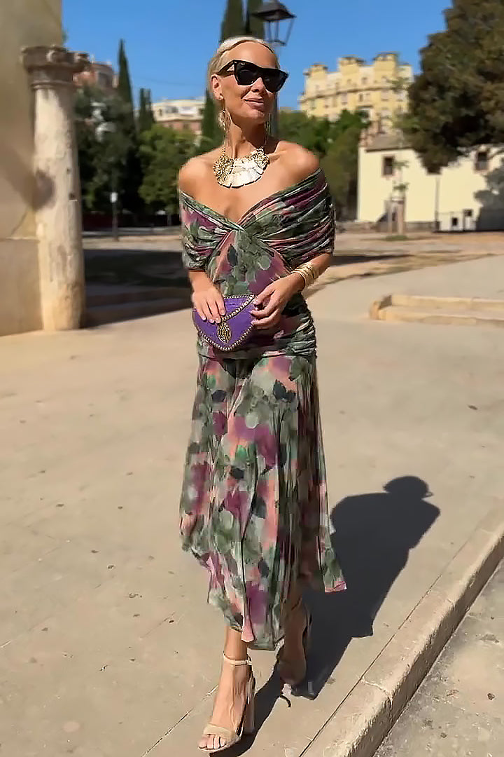 Esmé™ - Long Floral Dress