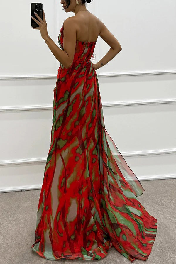 Diane & Susan™ | Vibrant Draped Dress