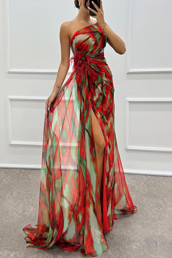 Diane & Susan™ | Vibrant Draped Dress