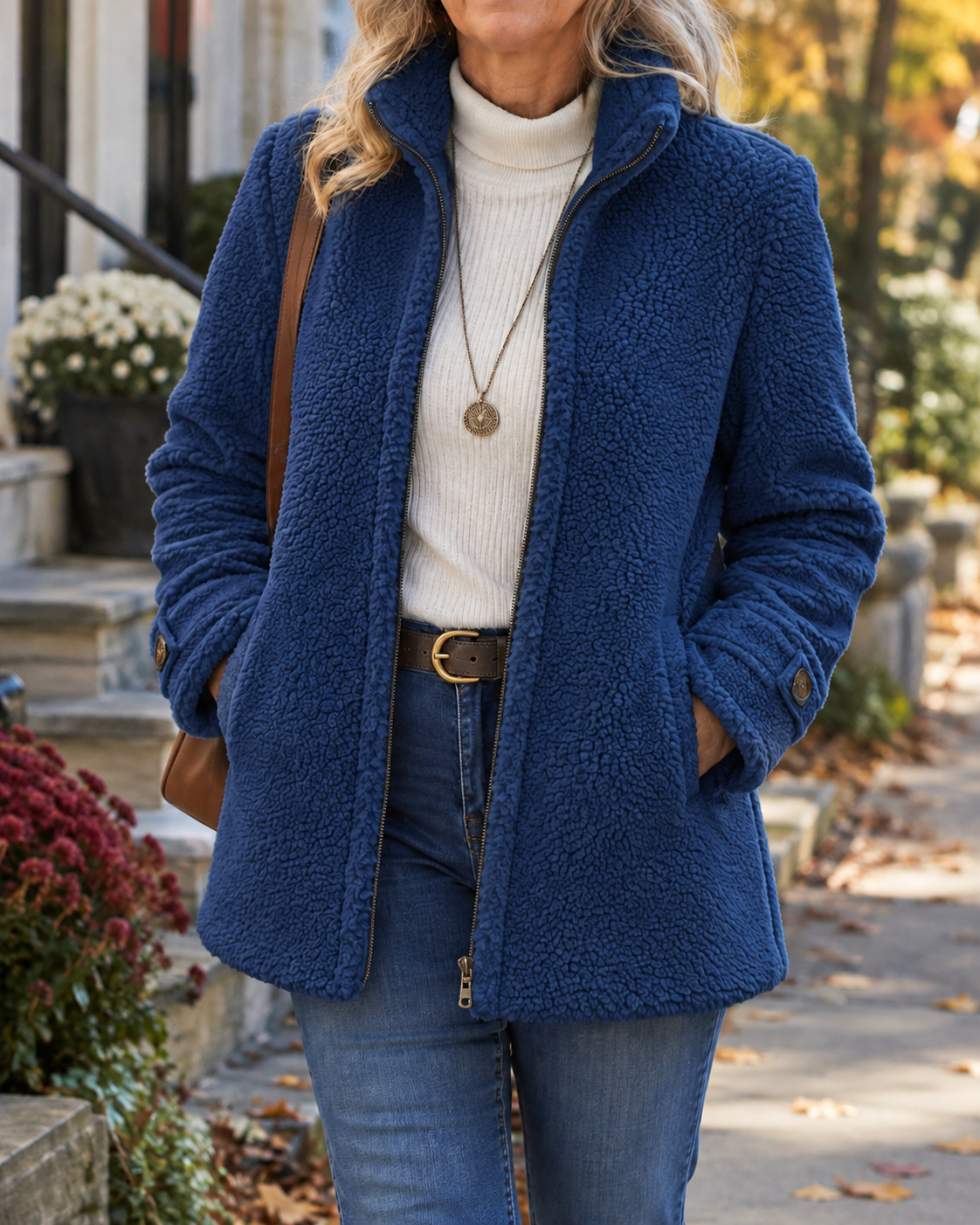 Helena | Cozy Stand Collar Jacket