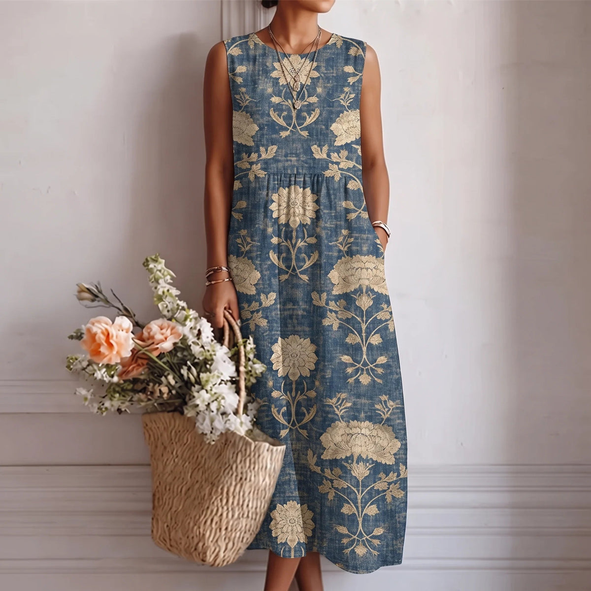 Seraphina | Flowing Midi Dress