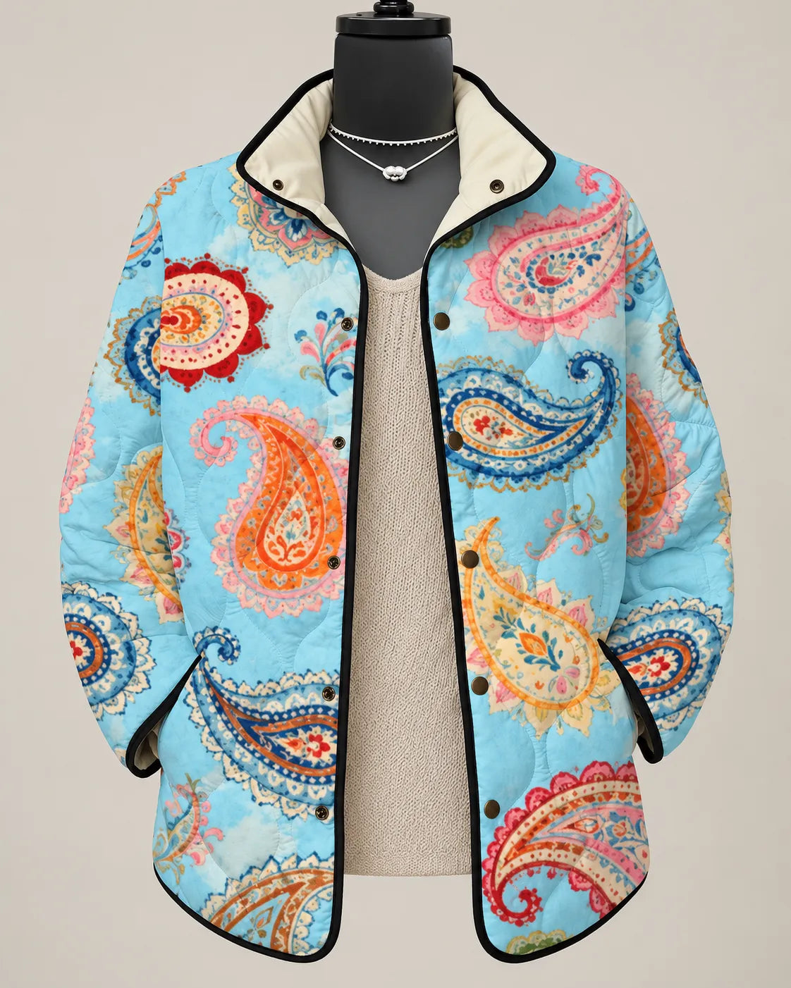 Rosalie Wildflower Garden Quilted Jacket