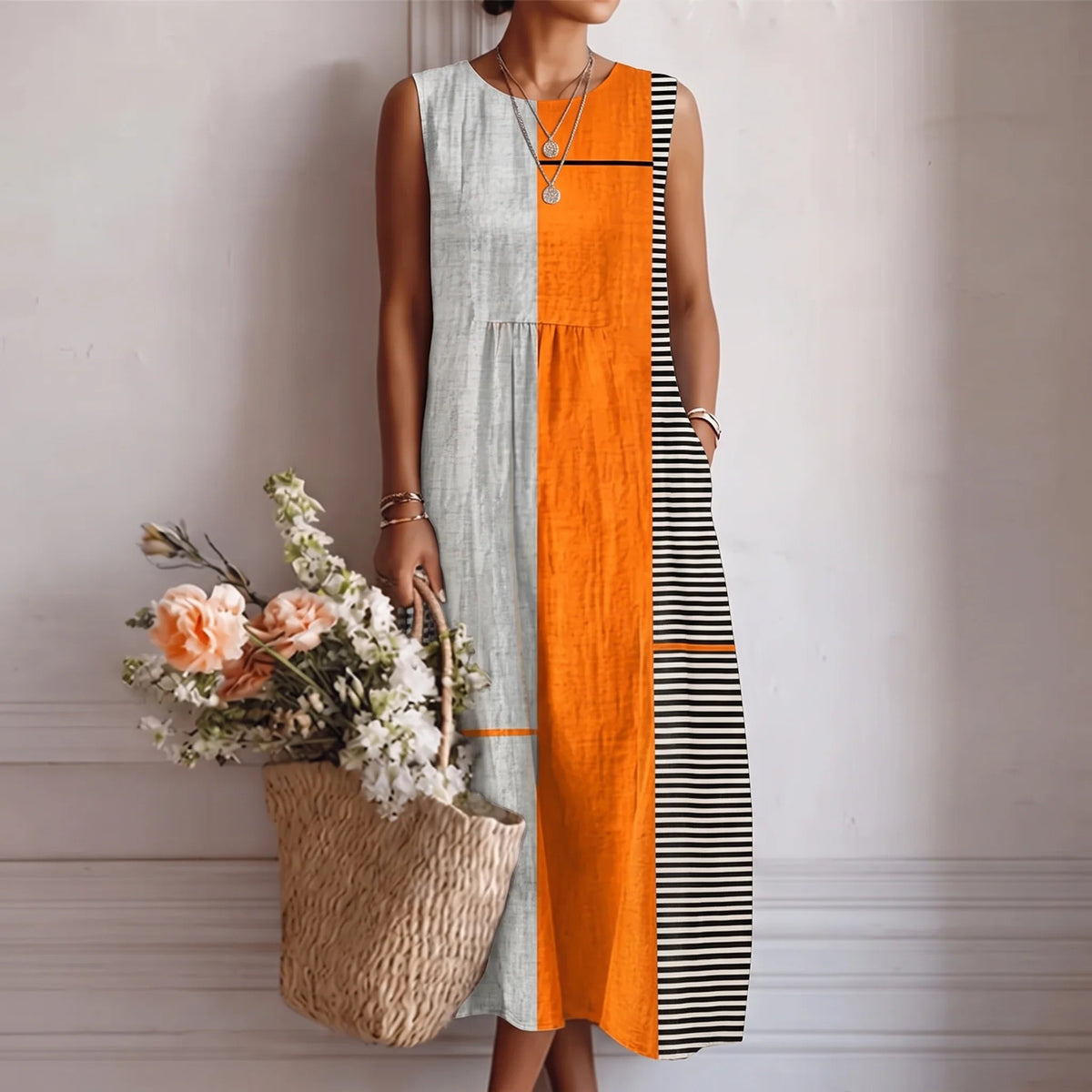 Seraphina | Flowing Midi Dress