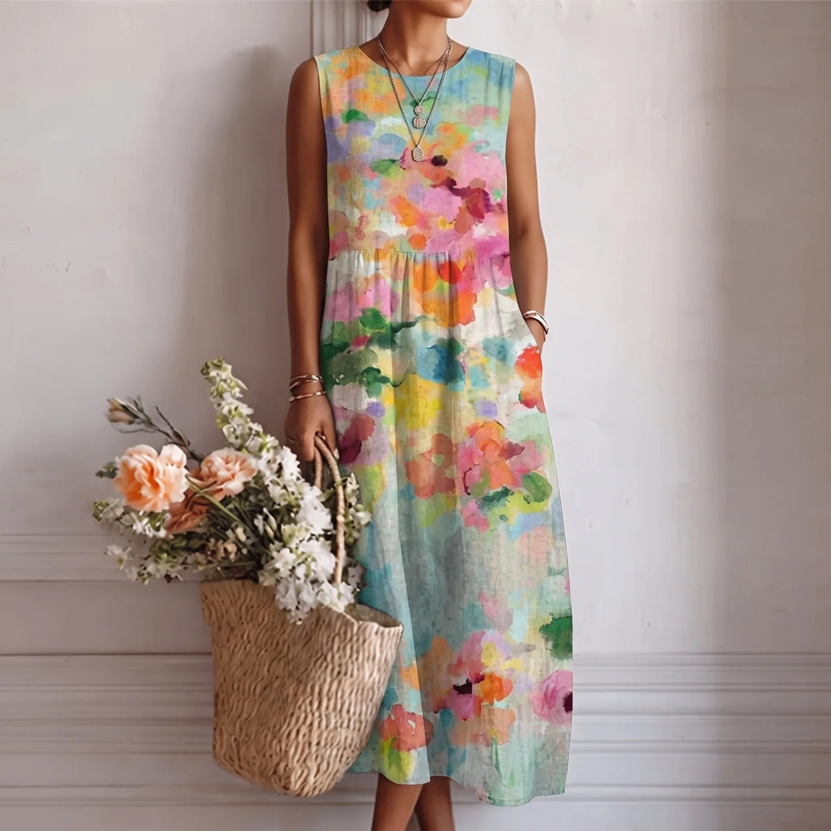 Seraphina | Flowing Midi Dress