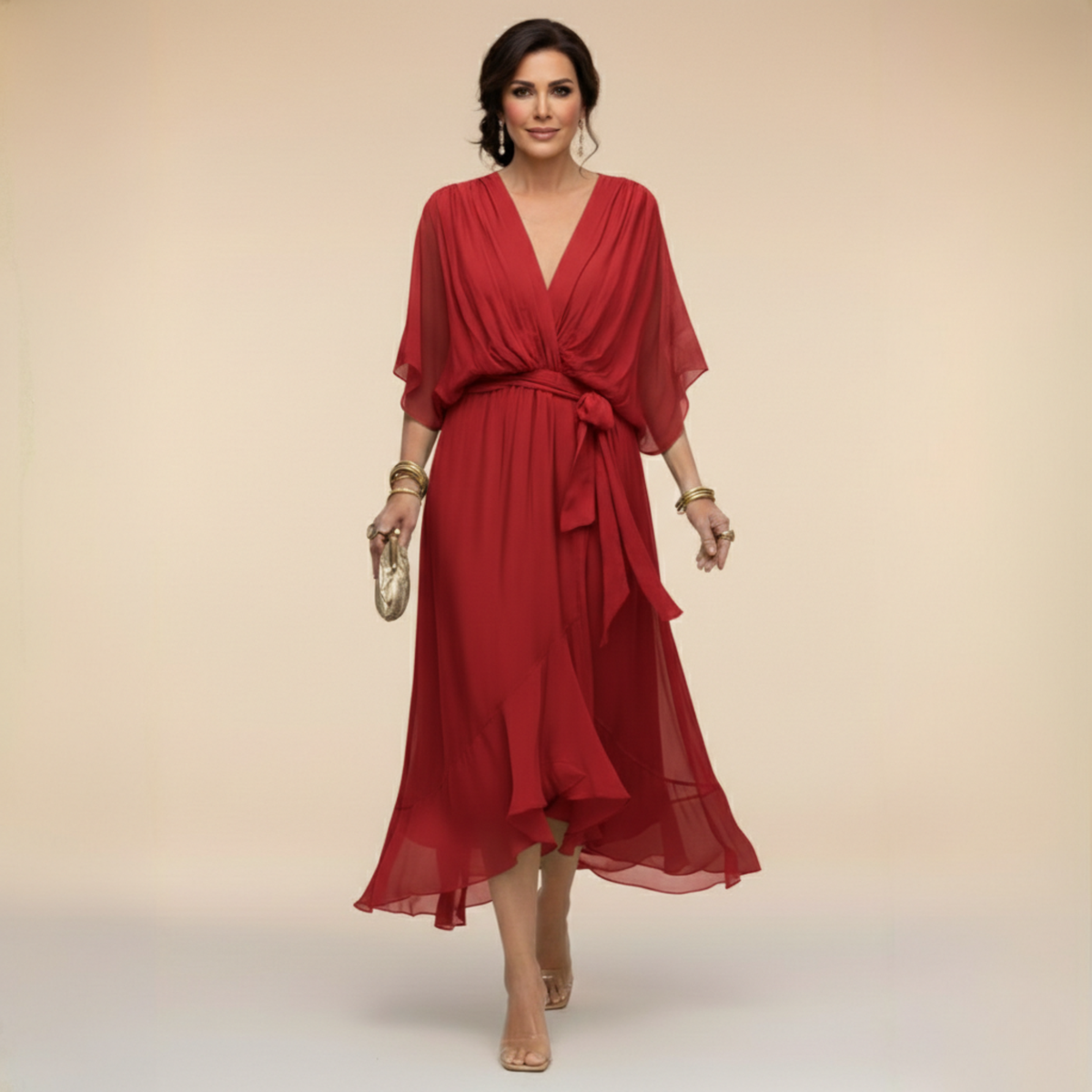 Sloane | V-Neck Dress