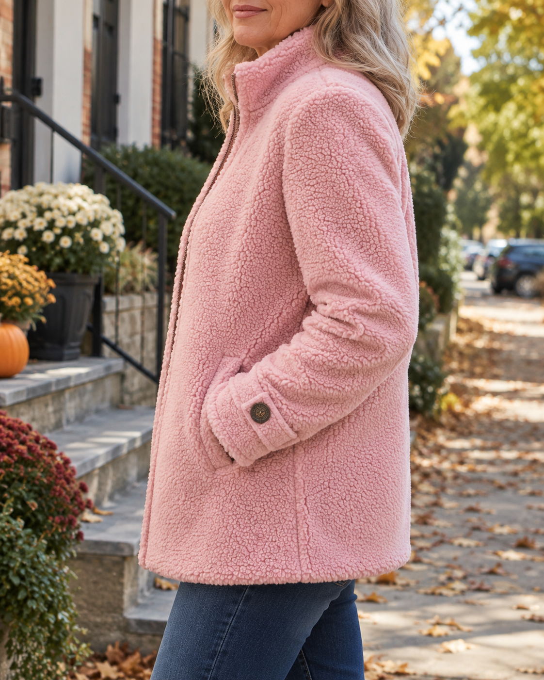 Helena | Cozy Stand Collar Jacket
