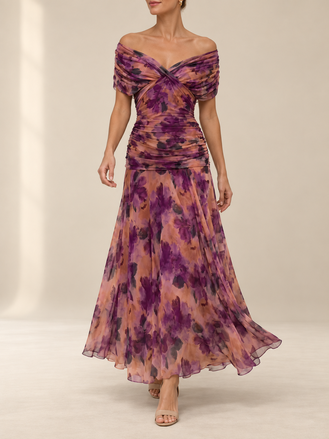 Esmé™ - Long Floral Dress