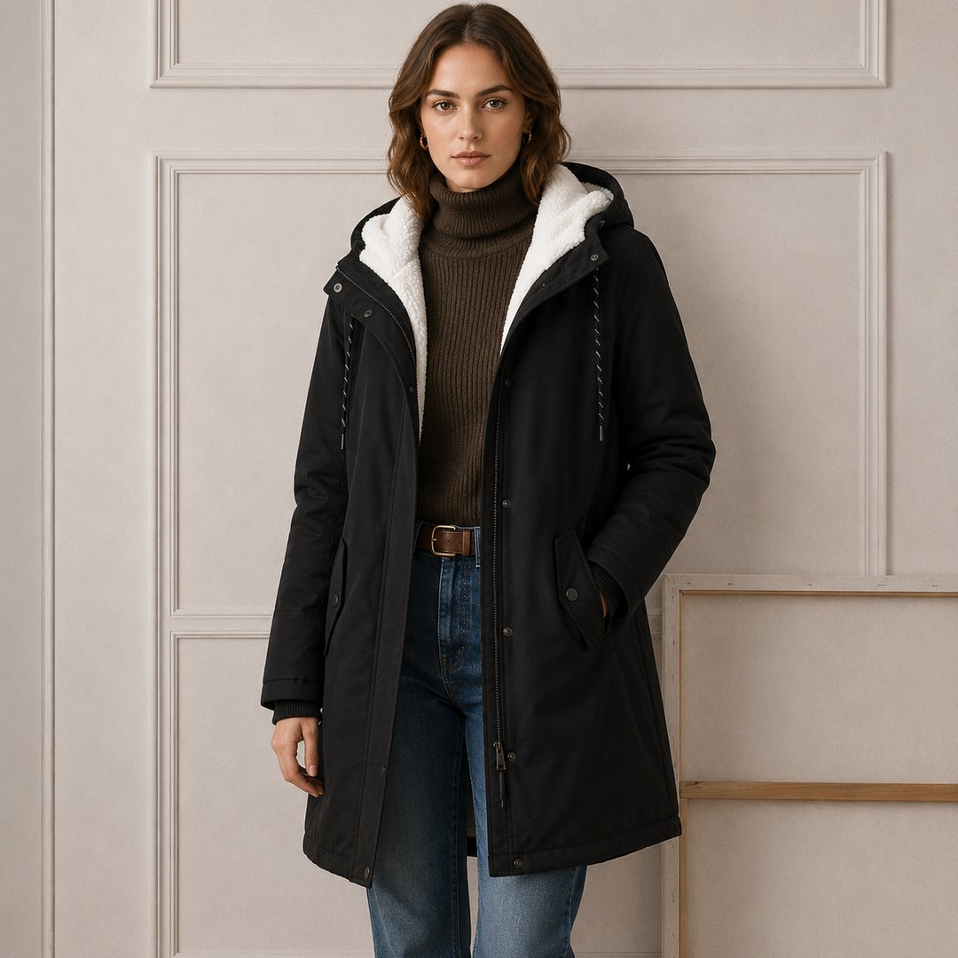 Marlena | Cozy Hooded Winter Coat