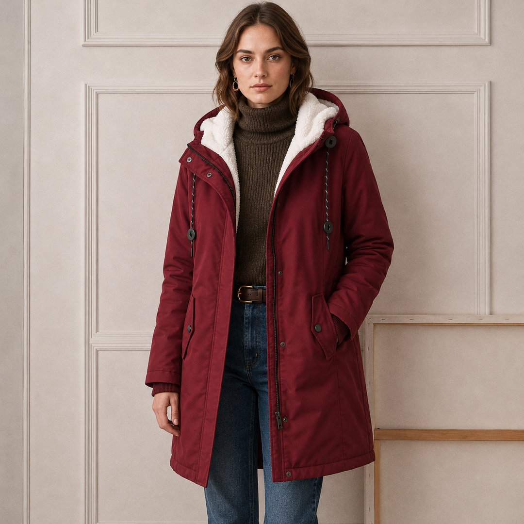 Marlena | Cozy Hooded Winter Coat