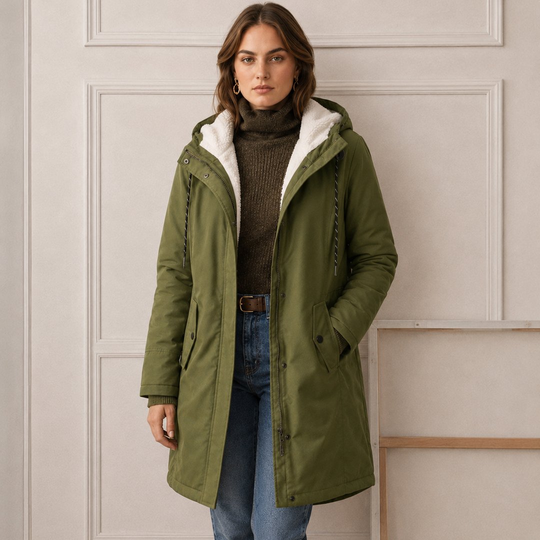 Marlena | Cozy Hooded Winter Coat