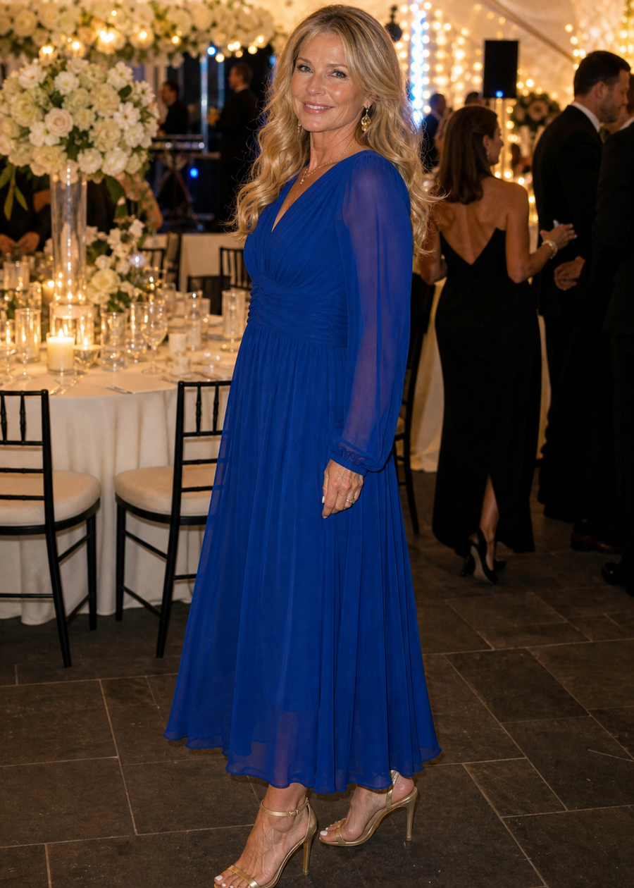 Diane & Susan™ | Elegant Wrap Dress