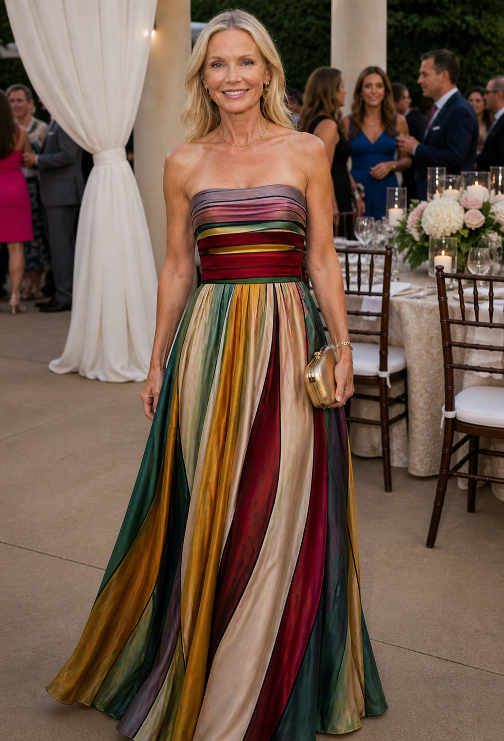 Diane & Susan™ | Effortless Strapless A-Line Dress