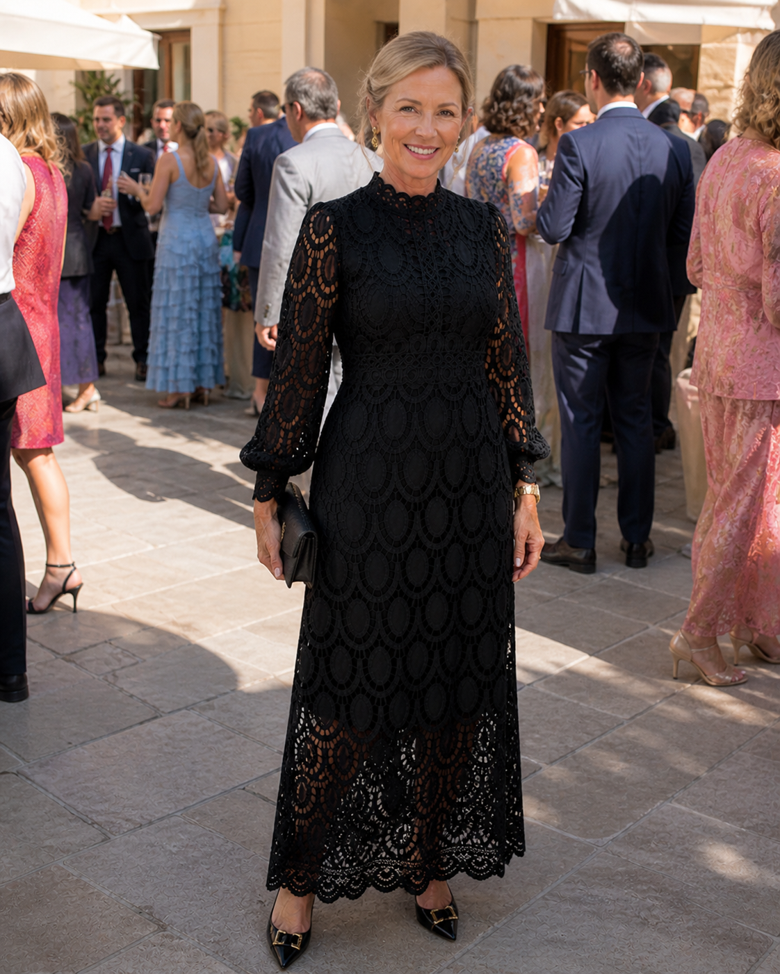 Diane & Susan™ | Lace Midi Dress
