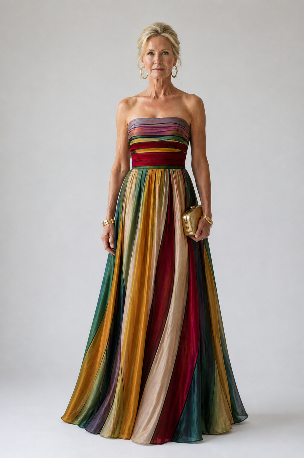 Diane & Susan™ | Effortless Strapless A-Line Dress