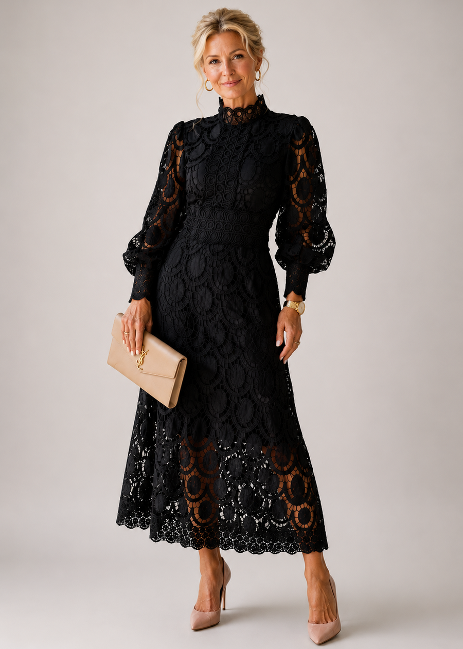 Diane & Susan™ | Lace Midi Dress