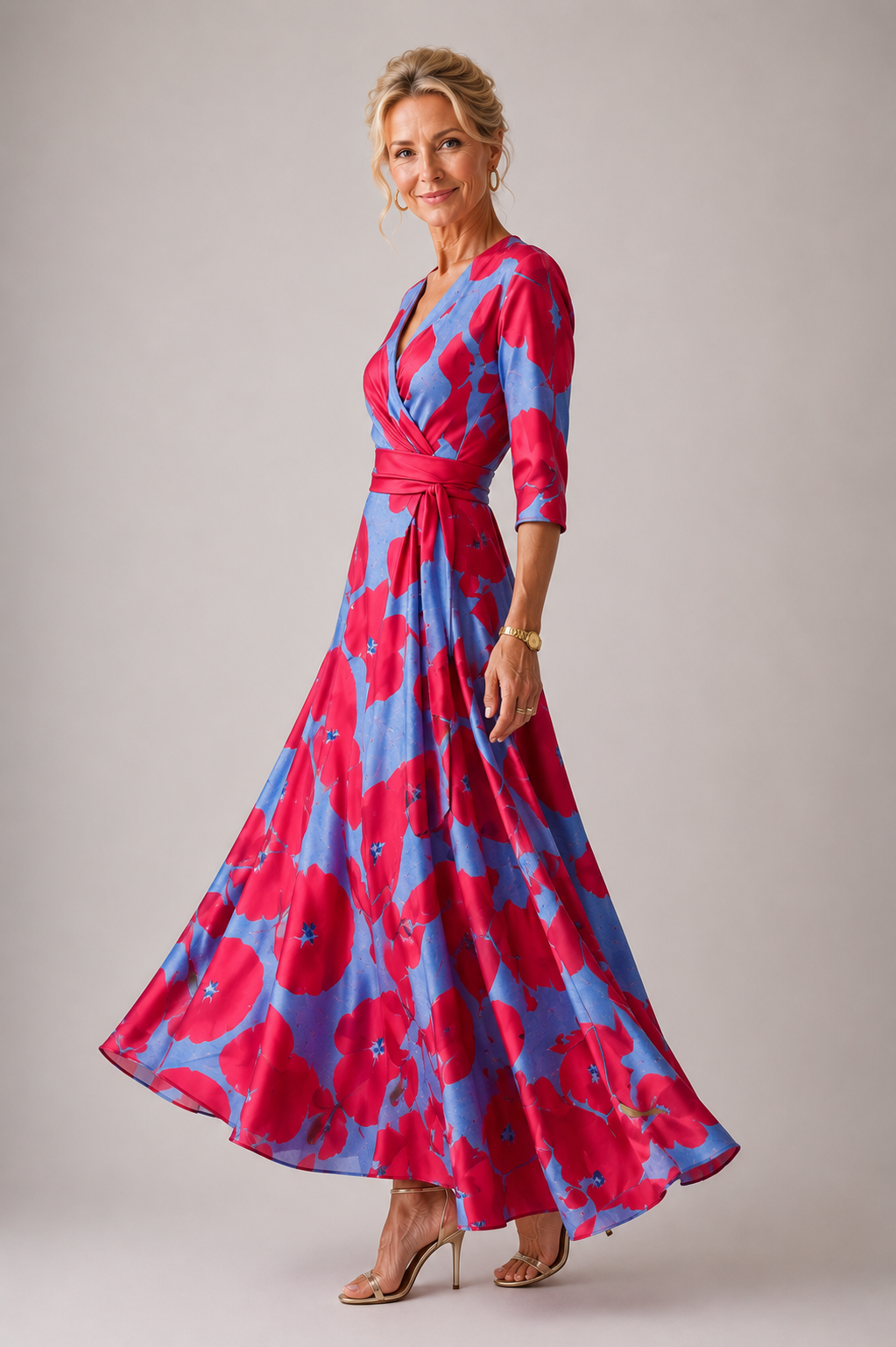 Diane & Susan™ | Comfortable dress for every day with V-neck