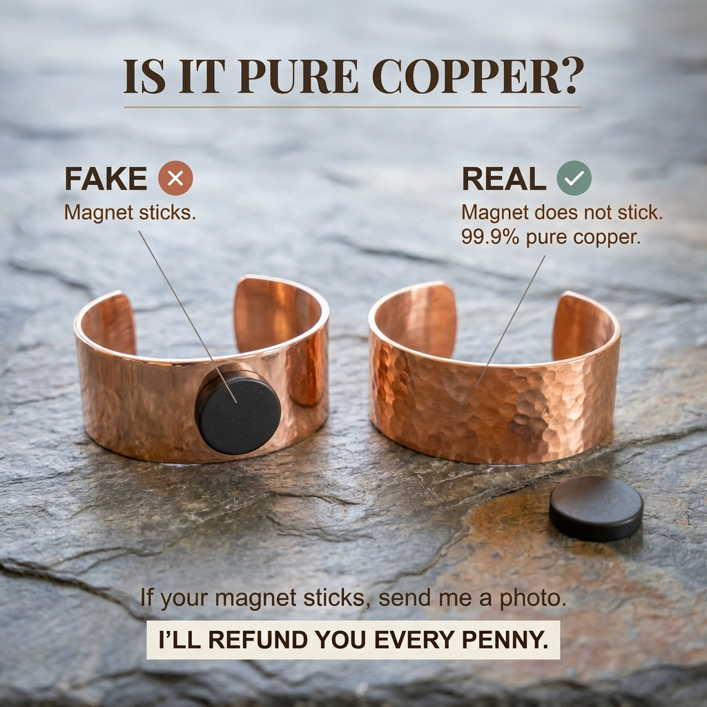Tress Copper Anklet