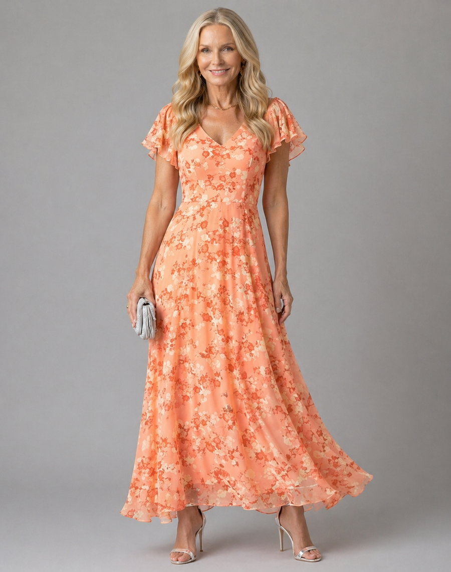 Diane & Susan™ | Glamorous dress that covers the belly