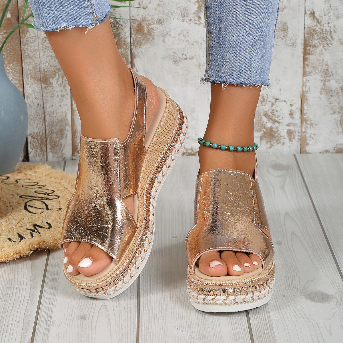 Marlene | Supportive Platform Slingback Sandals