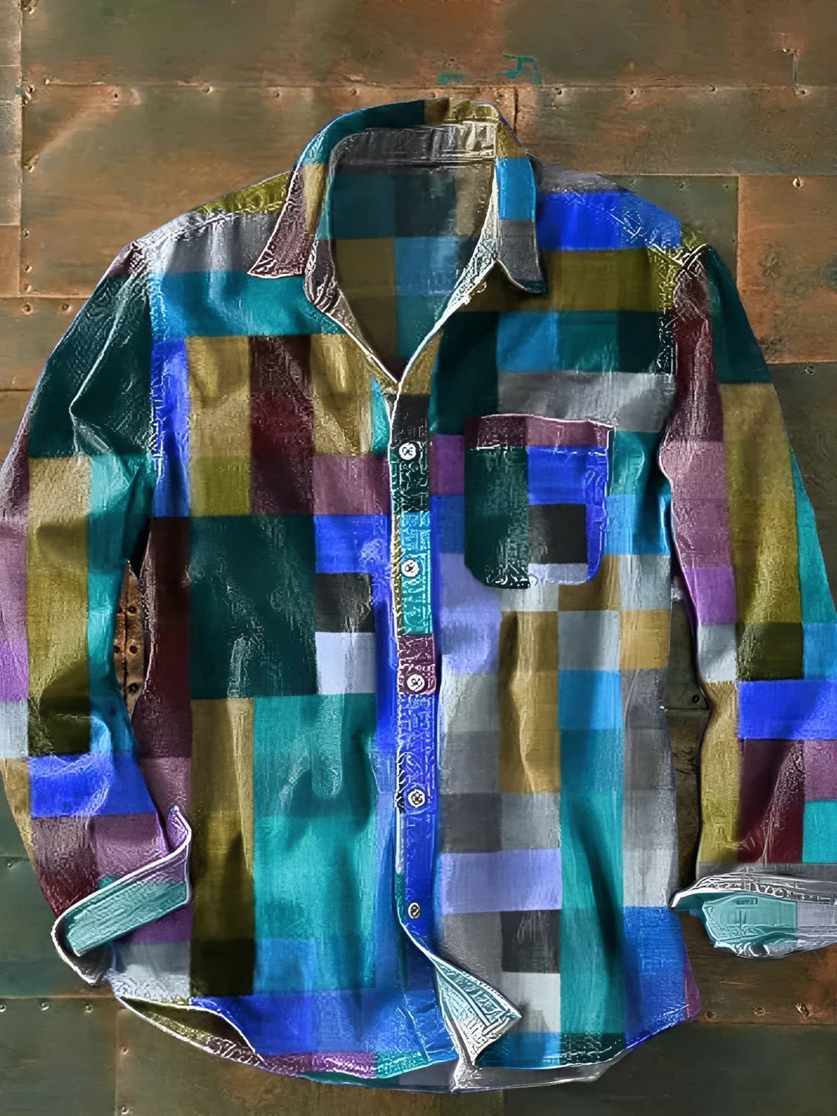 Rowan | Patchwork Statement Shirt