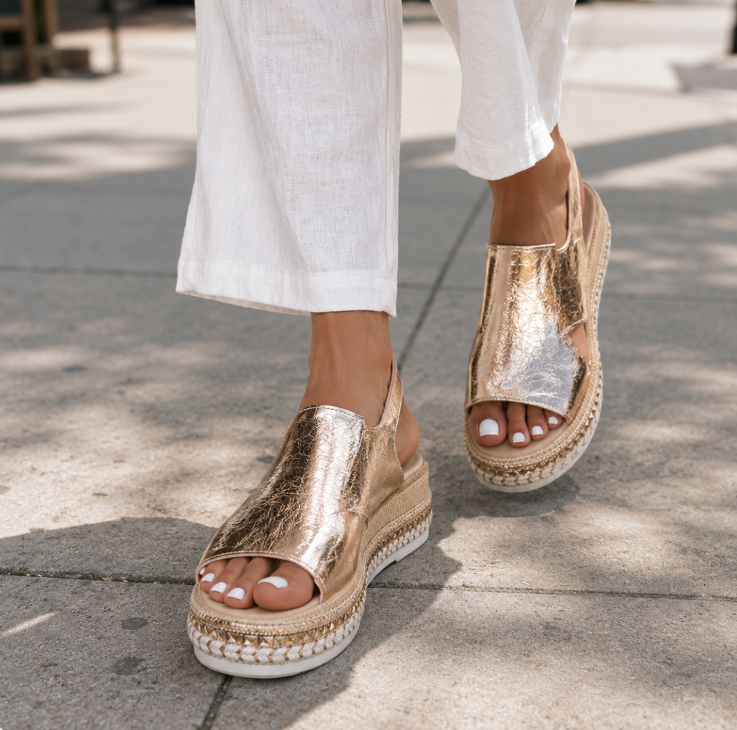 Marlene | Supportive Platform Slingback Sandals