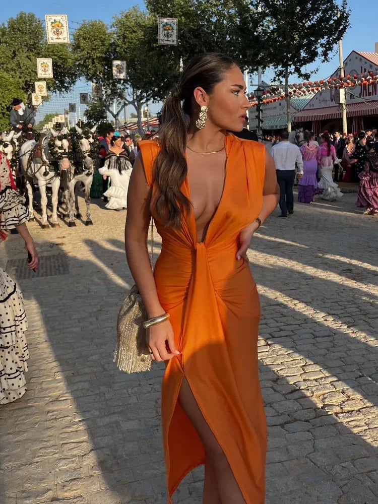 Diane & Susan™ | Elegant Pleated Dress