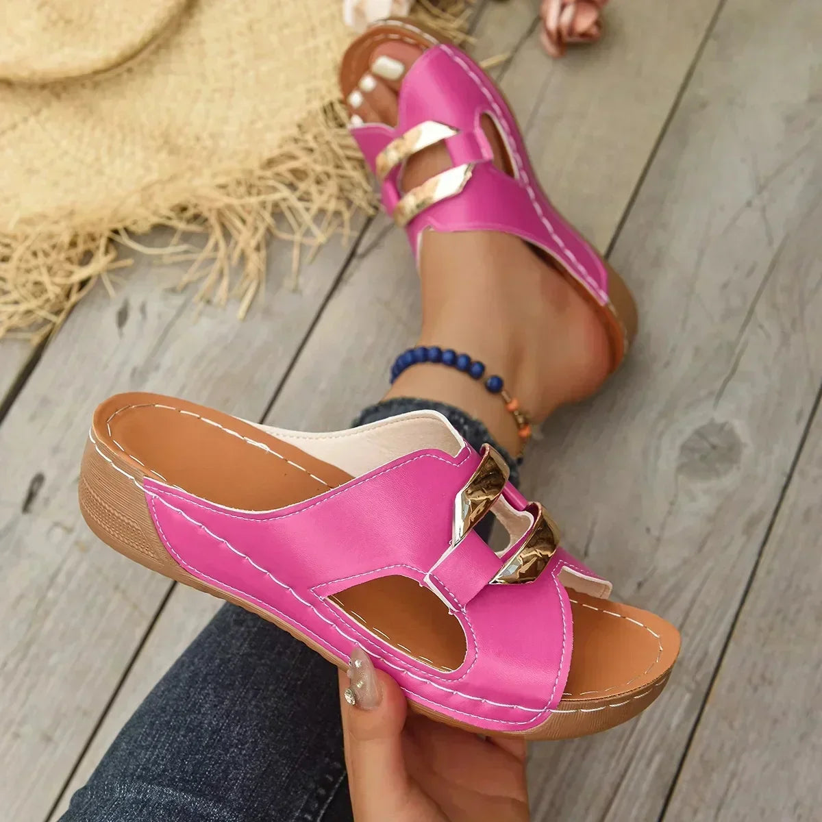 Lina | Orthopedic Wedge Heel sandals™