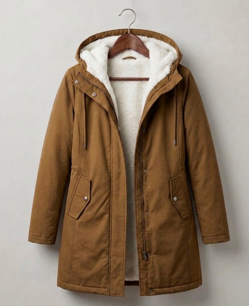 Marjorie | Cozy Hooded Winter Coat