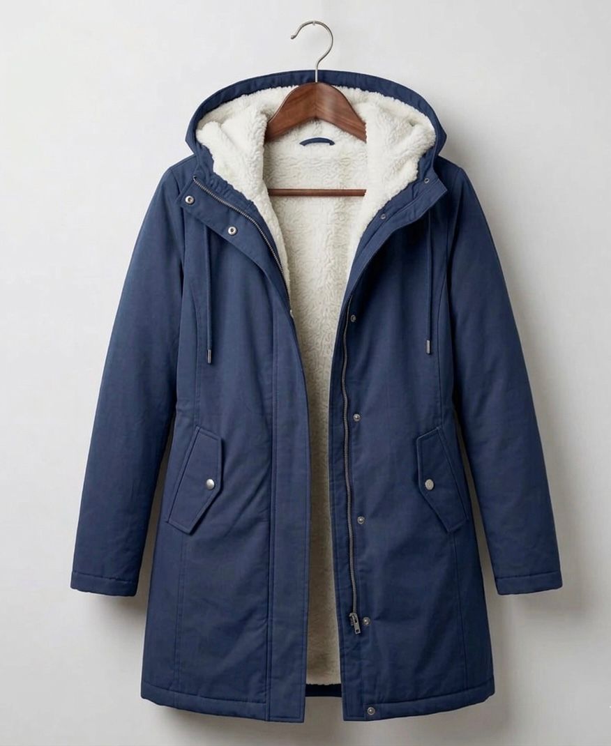 Marjorie | Cozy Hooded Winter Coat