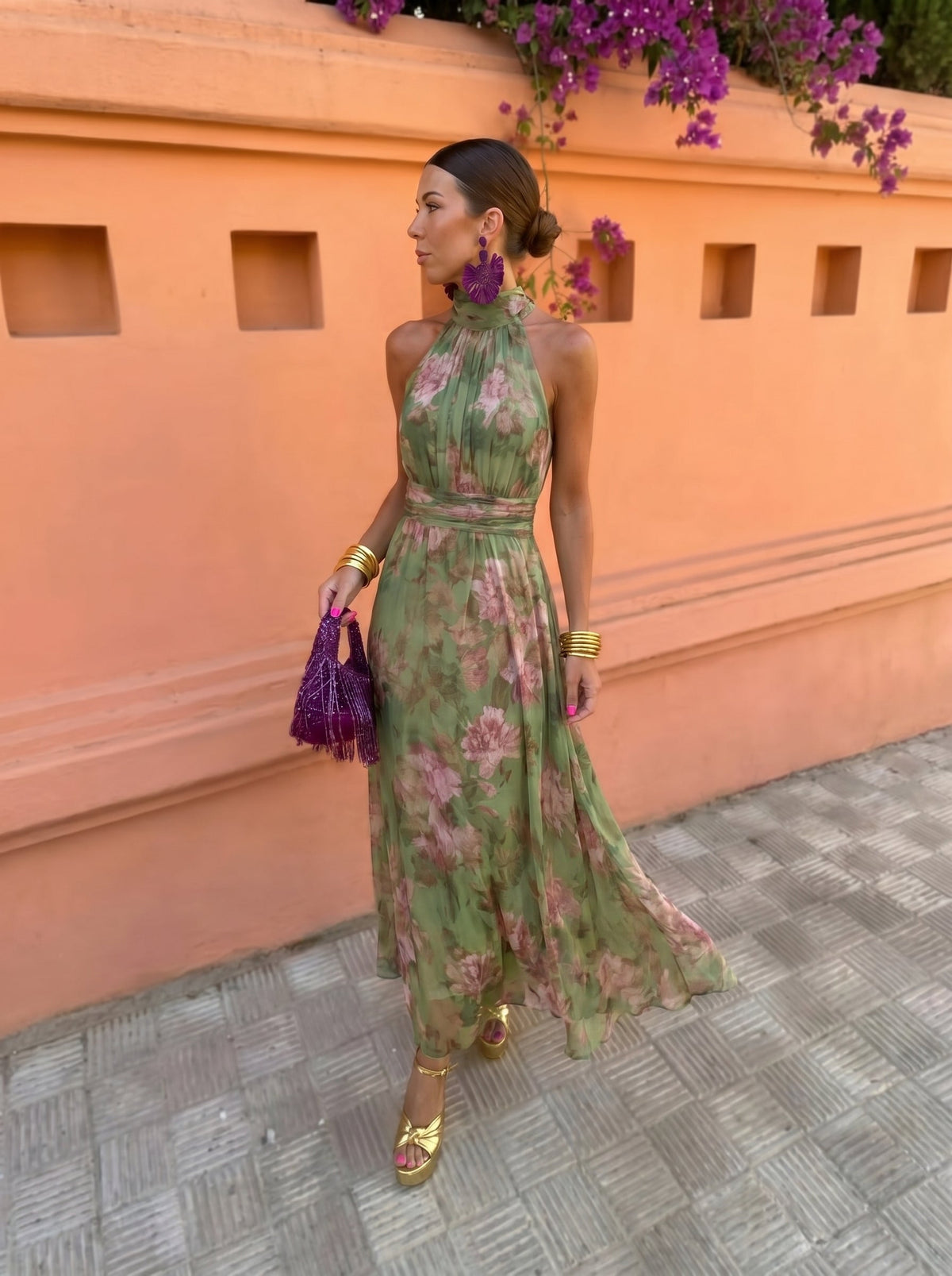 Marbella Floral Maxi Dress