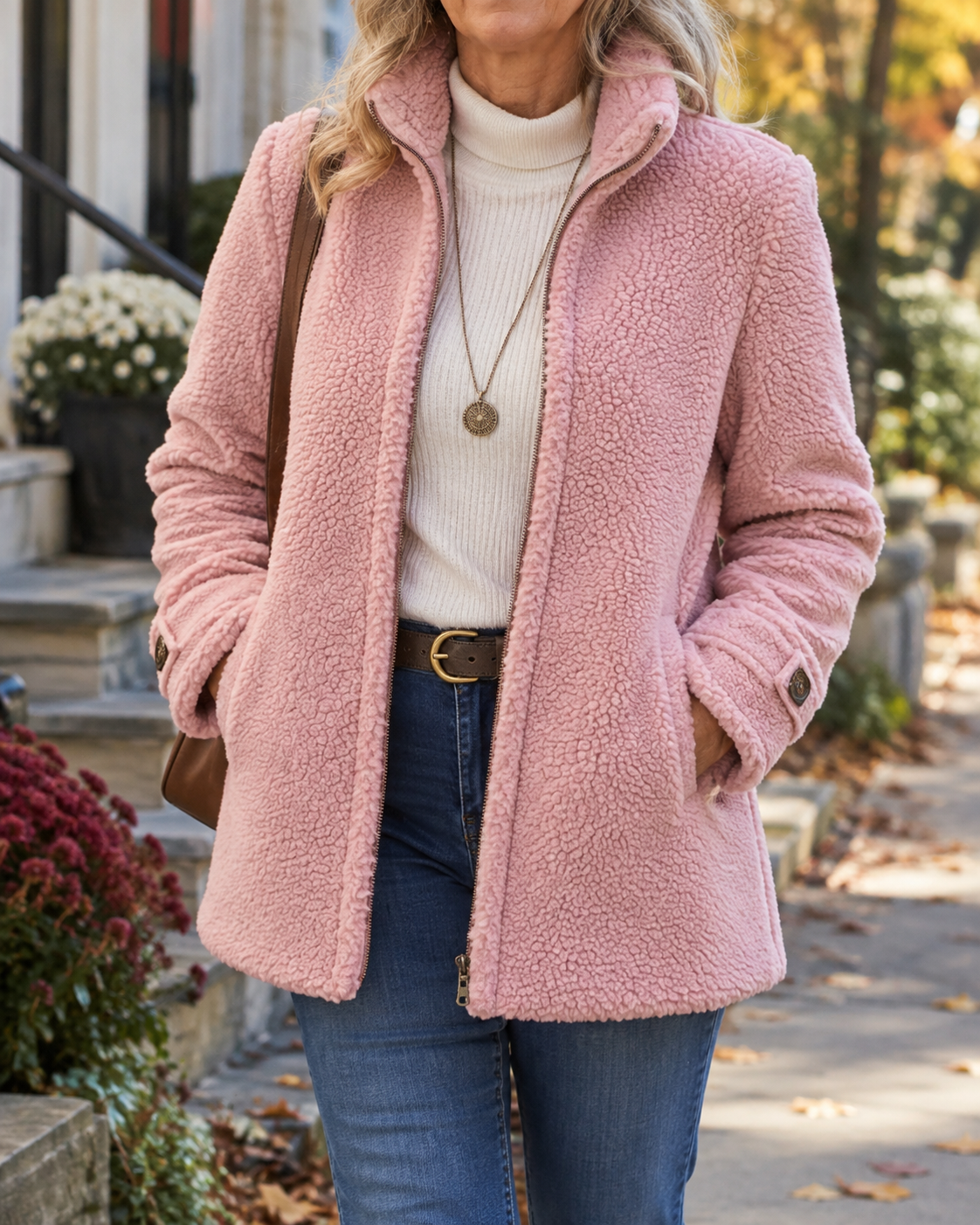 Helena | Cozy Stand Collar Jacket