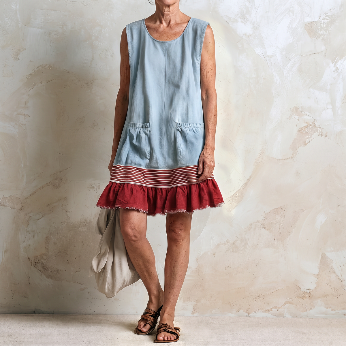 Shona | Relaxed Ruffle Tunic Dress