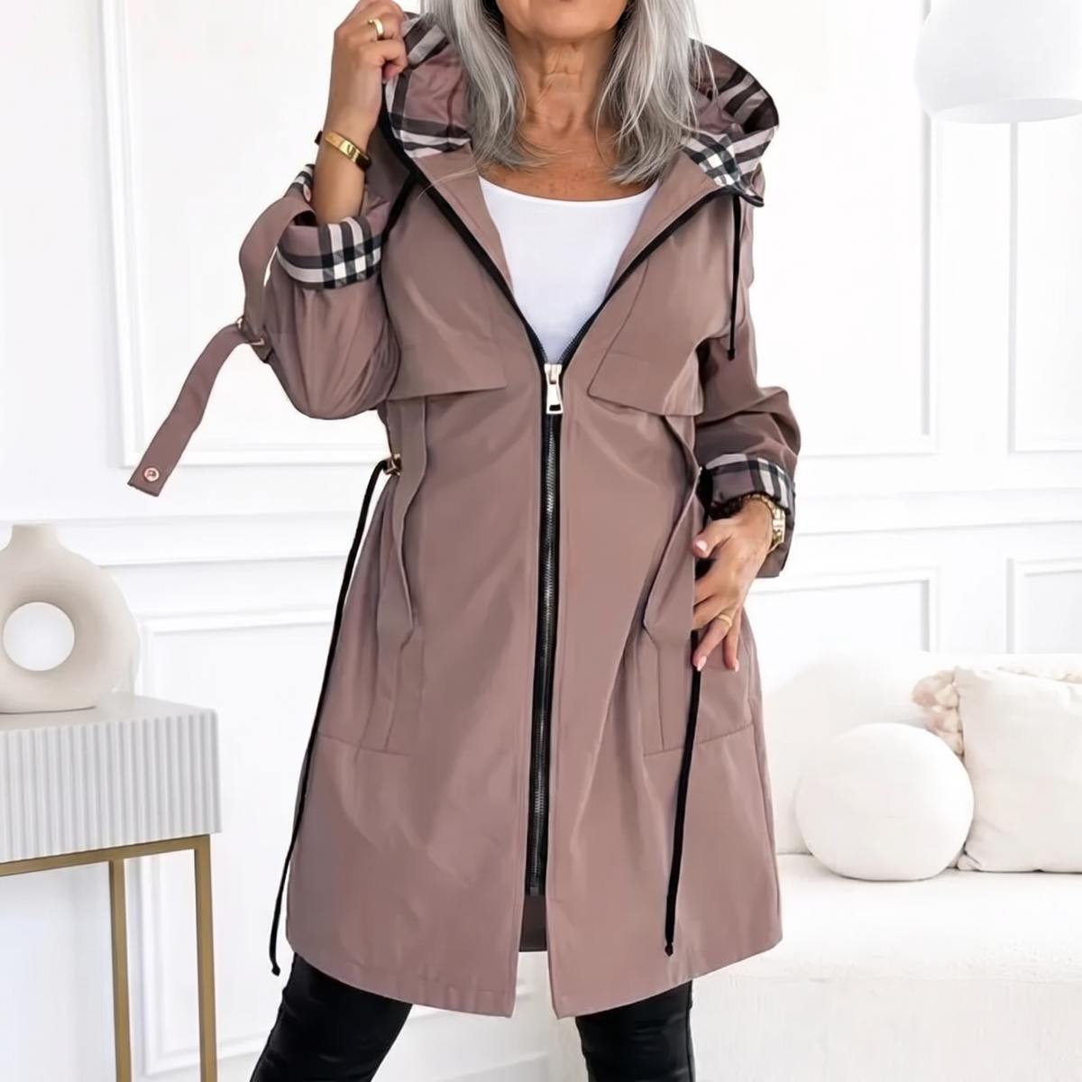 Orietta | Waterproof & Windproof Zip Jacket