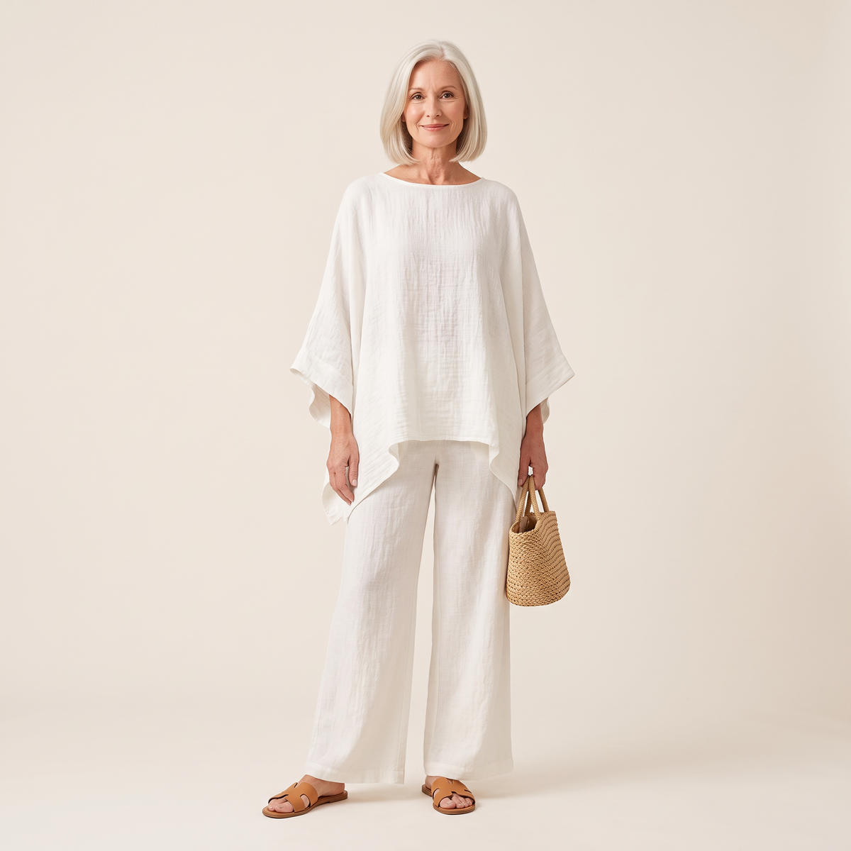 Marisol | Relaxed Kimono-Sleeve Two-Piece Set