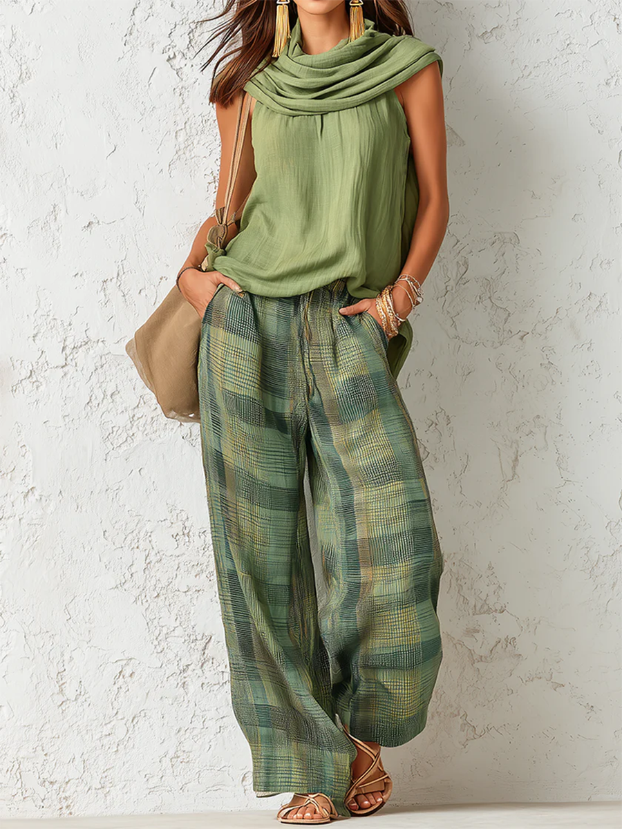 Lena | Easy Wide-Leg Set