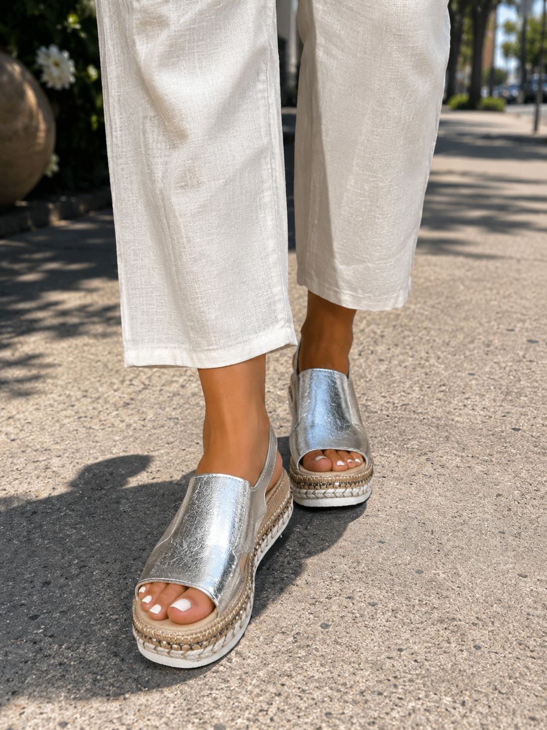 Marlene | Supportive Platform Slingback Sandals